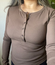 Load image into Gallery viewer, Alexa Long Sleeve - Brown
