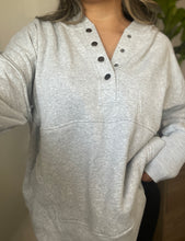 Load image into Gallery viewer, Comfy Fall Hoodie - Gray
