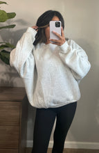 Load image into Gallery viewer, Oversized Crewneck - Heather Gray
