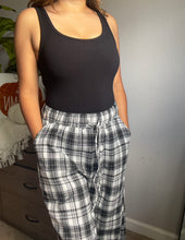 Load image into Gallery viewer, Plaid Bottoms - Black
