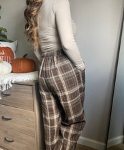 Load image into Gallery viewer, Plaid Bottoms - Brown
