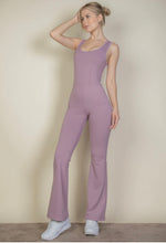 Load image into Gallery viewer, Activewear Jumpsuit - Lavender
