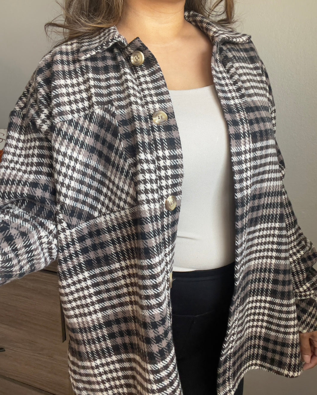 Plaid Autumn Shacket