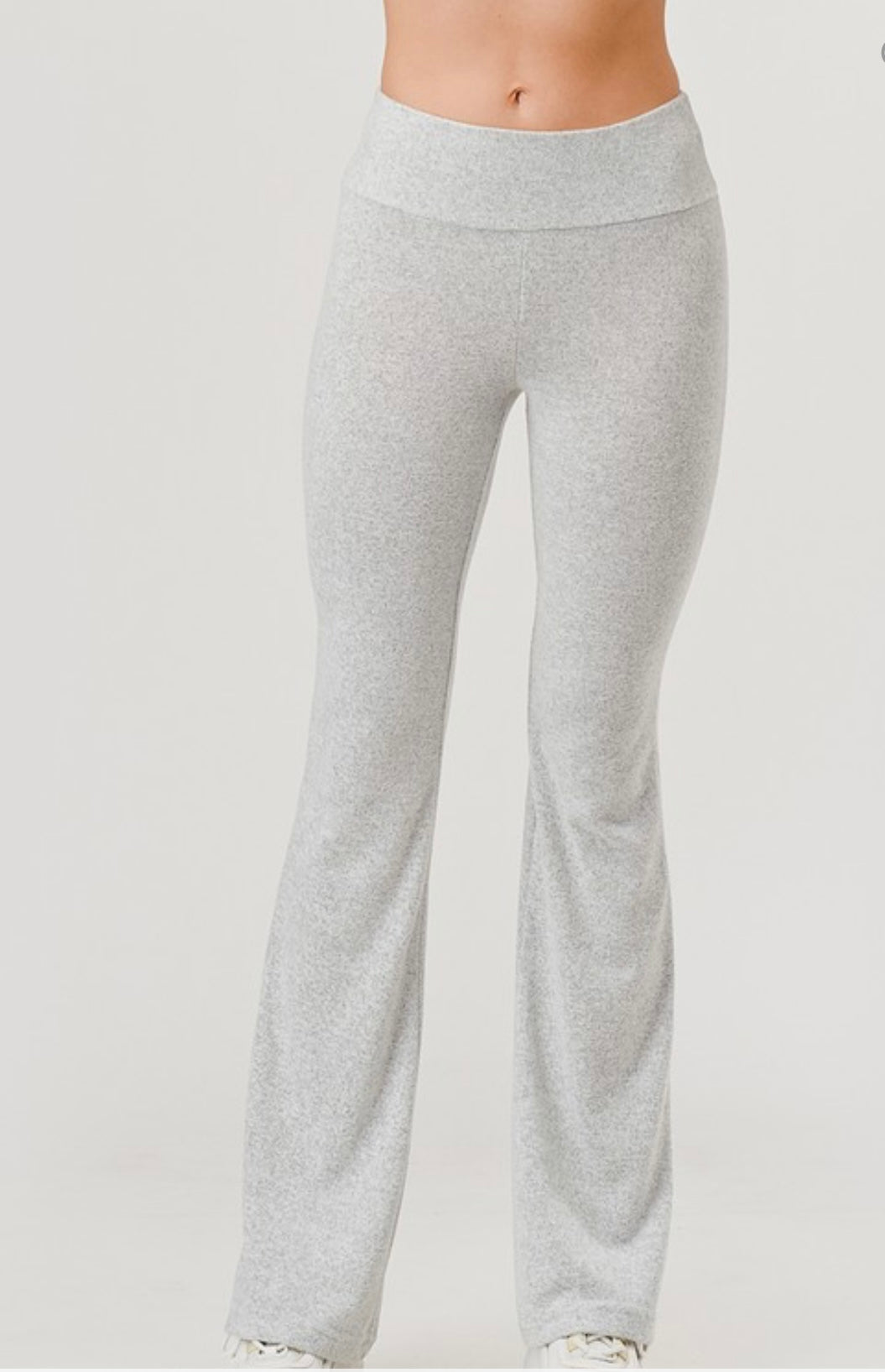 Soft Flared Bottoms - Gray