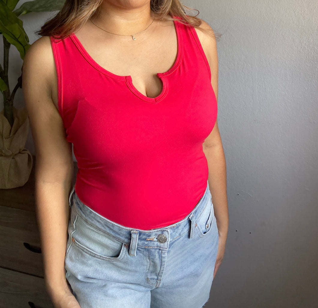 Zara Bodysuit - Red