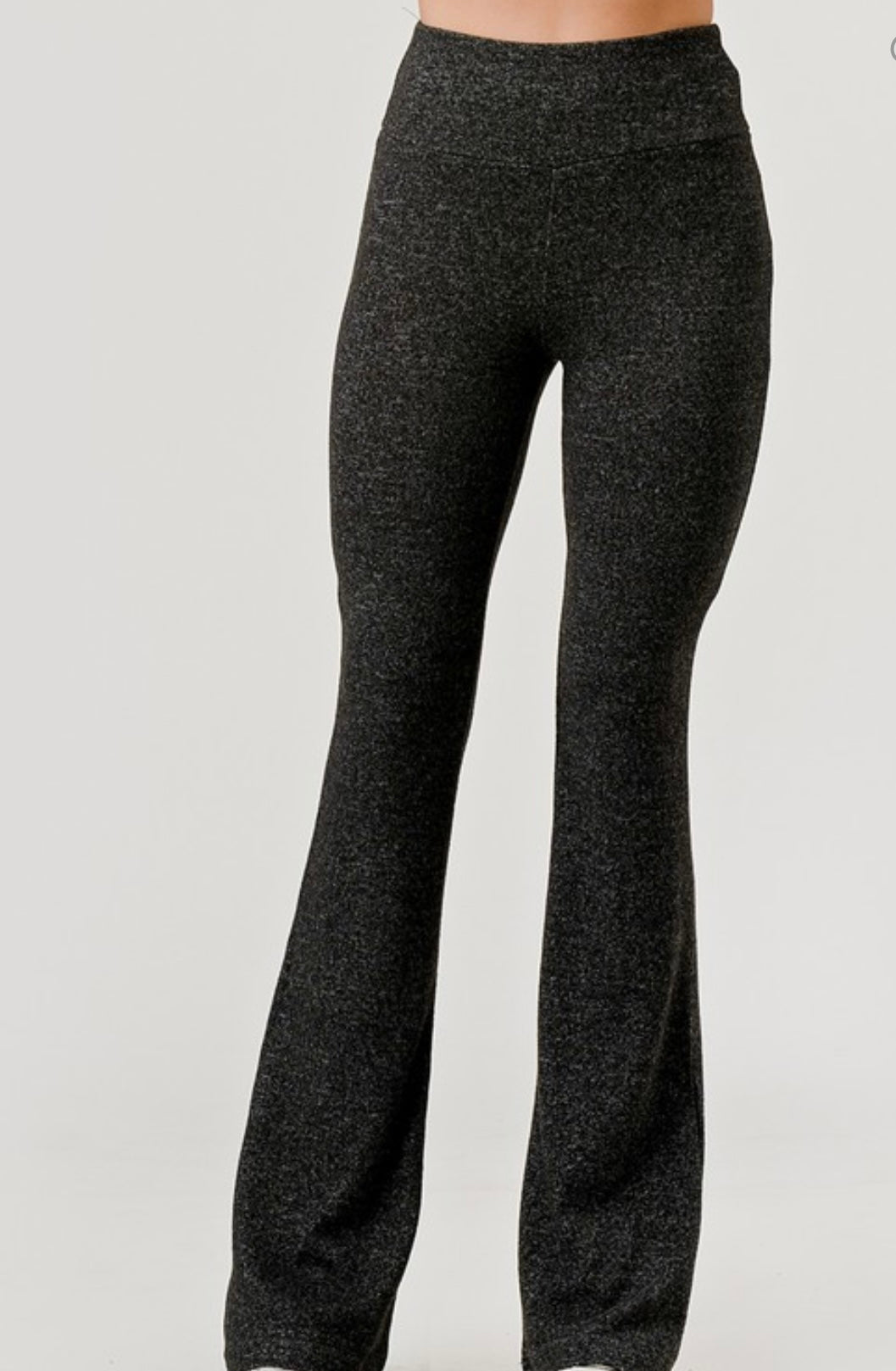 Soft Flared Bottoms - Charcoal