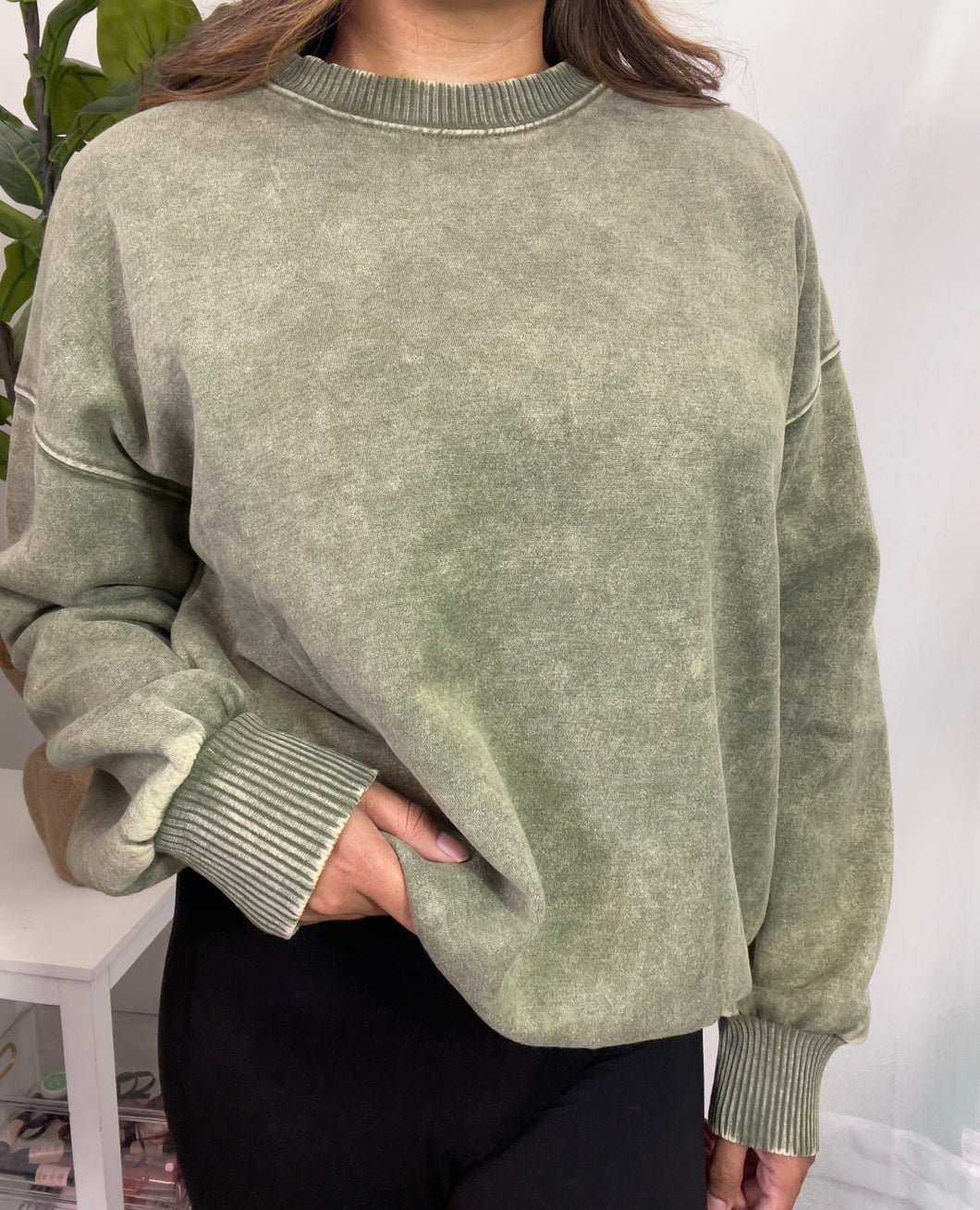 Amber Pullover - Olive