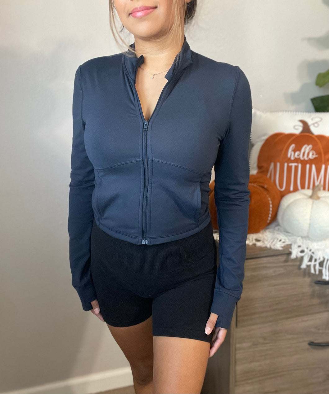 On The Go Jacket - Navy