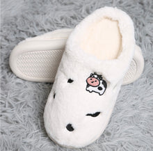 Load image into Gallery viewer, Cow Slippers
