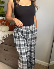 Load image into Gallery viewer, Plaid Bottoms - Black
