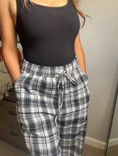 Load image into Gallery viewer, Plaid Bottoms - Black
