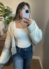 Load image into Gallery viewer, Knit Cream Cardigan
